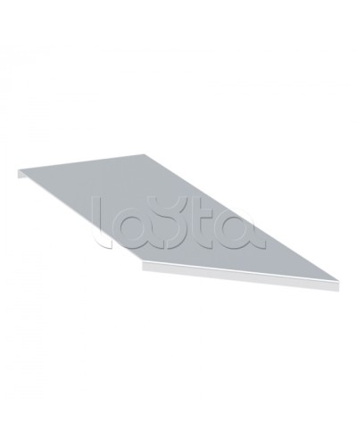 Крышка для переходника по ширине центр. лестн. усил. 100х800х700(2 ) EKF (kwcltp100x800x700-2) в Хасавюрте Аксессуары для лотков Pintop.ru