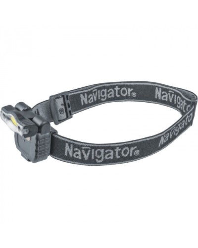 Фонарь Navigator 93 190 NPT-H27-ACCU налоб. 1COB LED 3Вт 1реж. Li-pol 0,5Ач в Хасавюрте Источники света(Лампы) Pintop.ru