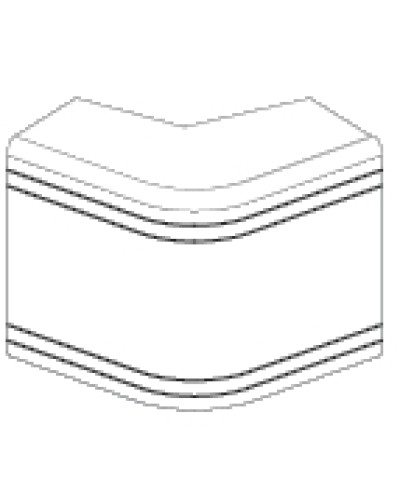 Угол NEA неизменяемый внеш. 90° 100/60 DKC 01813 в Хасавюрте Аксессуары для кабель-канала Pintop.ru