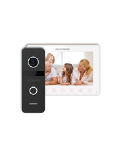 AccordTec AT-home7 Комплект домофонии WH-BL в Хасавюрте Комплекты домофонов Pintop.ru