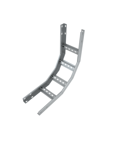 Угол лестничный вертикальный внутренний 90 гр. 80х300х1,5 мм Быстрый монтаж КМ-Профиль (LNLS90-80-300-1.5) в Хасавюрте Аксессуары для лотков Pintop.ru