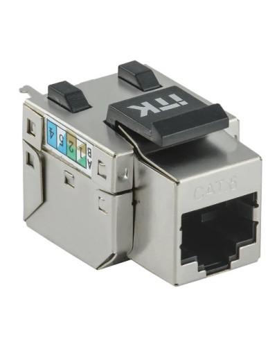 Модуль Keystone Jack кат. 6 FTP 110 IDC 90 град. розет. ITK CS1-1C06F-11 в Хасавюрте Модули Keystone Pintop.ru
