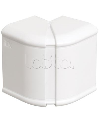 Угол изменяемый внешний для соединения двух кабель-каналов типоразмера 100х60 IEK (CKK-40D-W-100-060-K01) в Хасавюрте Аксессуары для кабель-канала Pintop.ru