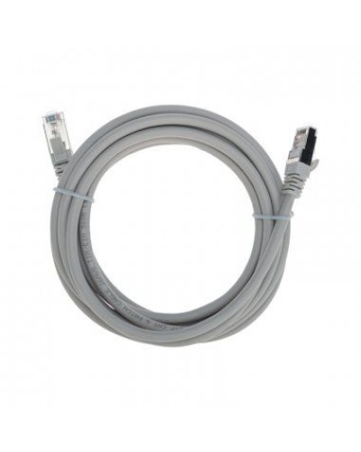 Патч-корд F/UTP, CAT 6, RJ45-RJ45, 26AWG, LSZH, серый, 3м REXANT 02-0210-3 в Хасавюрте Патчкорды (медные) Pintop.ru