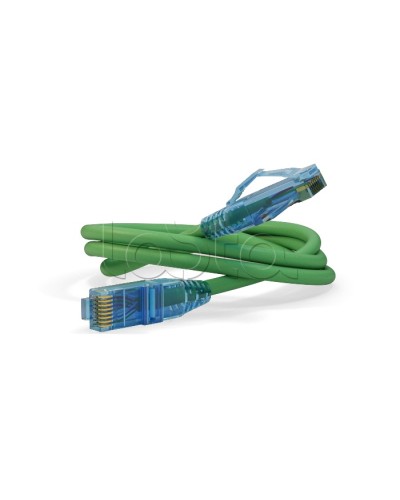 Патч-корд U/UTP Hyperline PC-LPM-UTP-RJ45-RJ45-C6-3M-LSZH-GN в Хасавюрте Патчкорды (медные) Pintop.ru