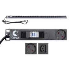 Блок розеток Cabeus PDU-16-10S-10C13-B