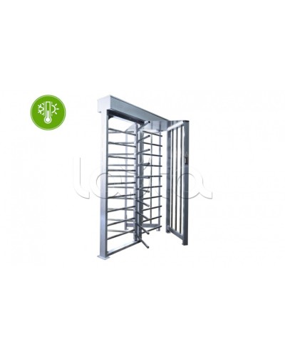 Турникет полноростовой с подогревом 3V RUBEZH STRAZH Model X(i) УХЛ 2.1 OSDP MF (T-1000) в Хасавюрте Турникеты Pintop.ru