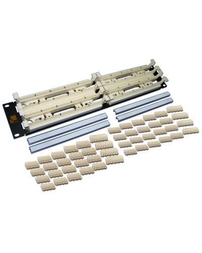 Панель кроссовая 110 типа, 200 пар, 19, 2U LANMASTER LAN-RS110-200FT в Хасавюрте Кроссовое оборудование тип 110 Pintop.ru