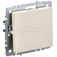 BRITE Выключ. 1-кл. 10А ВС10-1-0-БрКр беж. IEK (BR-V10-0-10-K10)