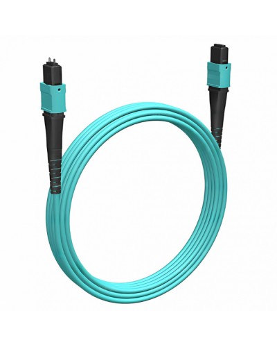 Кабельная сборка MPO(F) -MPO(M)-12 волокон 50/125 OM3, 5 m Cabeus (FOP-50-OM3-12-MPO(F)-12-MPO(M)-B-5m) в Хасавюрте Кабельные сборки (оптические) Pintop.ru