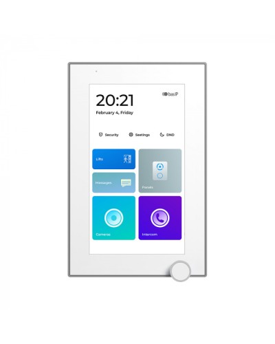 IP-видеомонитор BAS-IP AZ-07LL WHITE в Хасавюрте Абонентские видеоустройства Pintop.ru