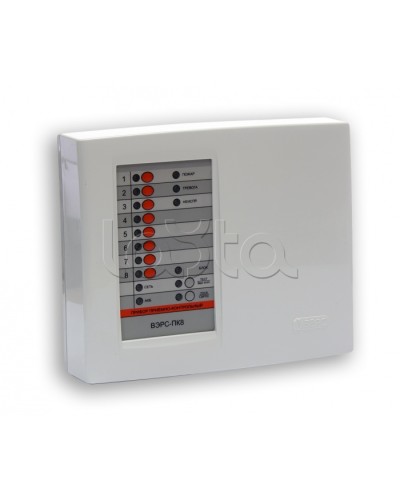 Прибор приемно-контрольный охрано-пожарный ВЭРС-ПК 8П-РС версия 3.2 в Хасавюрте Приемно-контрольные приборы Pintop.ru