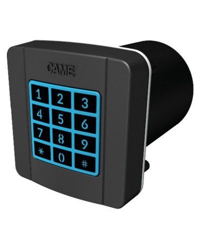 Клавиатура кодонаборная накладная, 12 кнопок, синяя подсветка Came 806SL-0150 в Хасавюрте Запчасти для шлагбаумов и автоматики Pintop.ru