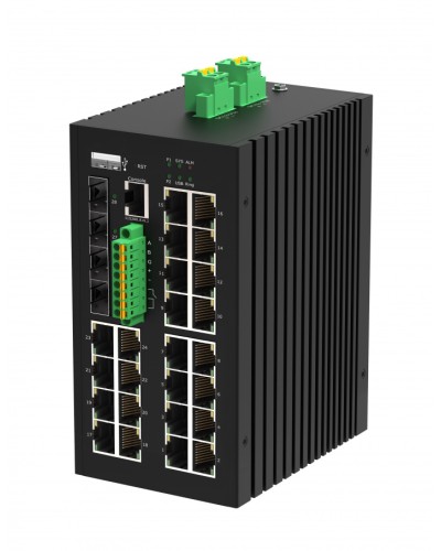 Управляемый промышленный L3 коммутатор Gigalink GL-SW-G307-24P4ST-I в Хасавюрте Коммутаторы Pintop.ru