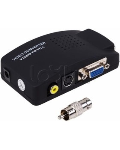 Конвертер BNC\RCA + S-video на VGA REXANT 17-6932 в Хасавюрте Медиаконвертеры Pintop.ru