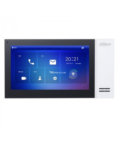 Монитор видеодомофона IP 7 дюймовый Dahua DH-VTH2421FW-P в Хасавюрте Абонентские IP устройства Pintop.ru