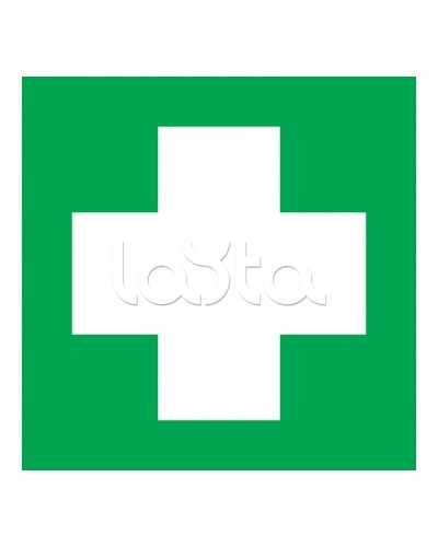 Знак медицинского назначения Аптечка первой медицинской помощи 100x100 (5шт/уп) REXANT 56-0070 в Хасавюрте Дополнительное оборудование для ОПС Pintop.ru