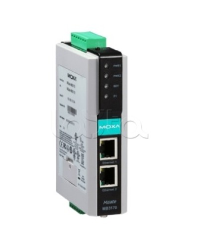 Преобразователь 1-портовый Modbus-RTU/ASCII (RS-232/422/485) в Modbus/TCP MGate MB3170I-T в Хасавюрте Дополнительное оборудование для ОПС Pintop.ru