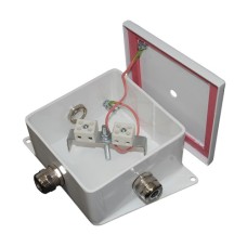 Коробка монтажная огнестойкая Гефест КМ-О (6к)-IP66-120х120, пять вводов