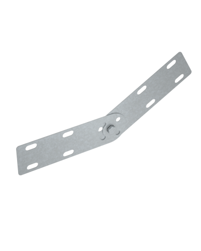 Шарнирный соединитель лестничного лотка 80 мм Быстрый монтаж КМ-Профиль (LSHS2) в Хасавюрте Аксессуары для лотков Pintop.ru