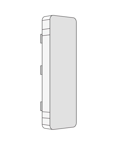 Заглушка LAN 120x40 DKC 00876 в Хасавюрте Аксессуары для кабель-канала Pintop.ru