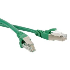 Патч-корд RJ45 - RJ45, 4 пары, FTP, категория 5е, 10 м, зеленый, LSZH LANMASTER LAN-PC45/S5E-10-GN