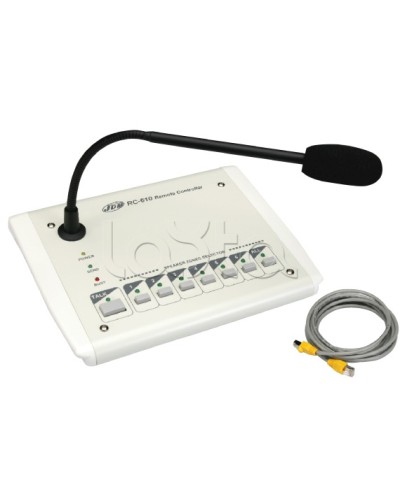 Станция настольная микрофонная JDM RC-610 в Хасавюрте Микрофонные консоли и микрофоны Pintop.ru