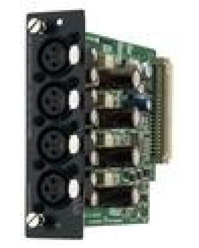 Модуль 4-канальный микрофон/линия входов TOA D-2000AD1 в Хасавюрте Системы оповещения и трансляции TOA Pintop.ru