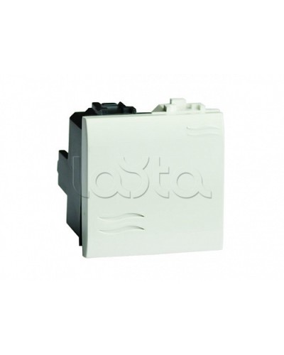 Инвертор (промежуточный переключатель), белый, 2 мод. DKC 76032B в Хасавюрте Аксессуары для стоек и шкафов Pintop.ru