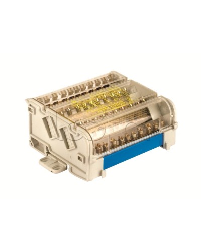 Колодка клеммная распределительная 2p 5х6/2х7,5 мм DKC BD10072 в Хасавюрте Клеммные колодки Pintop.ru