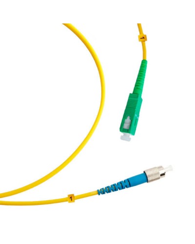 Шнур оптический simplex SC/APC-FC/UPC 9/125 sm 5м LSZH Cabeus FOP(s)-9-SC/APC-FC/UPC-5m в Хасавюрте Патч-корды оптические Pintop.ru