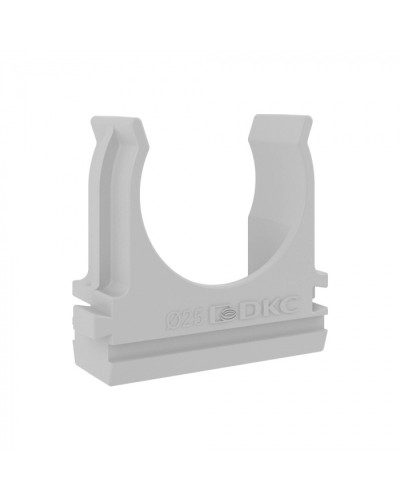 Держатель с защелкой, д.25мм, в упаковках по 5шт. DKC (51025R5) в Хасавюрте Держатели, клипсы, скобы Pintop.ru