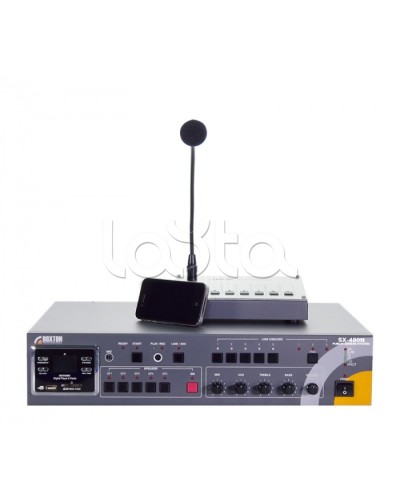 Система оповещения комбинированная 480Вт ROXTON SX-480N в Хасавюрте Система оповещения и трансляции Roxton Pintop.ru