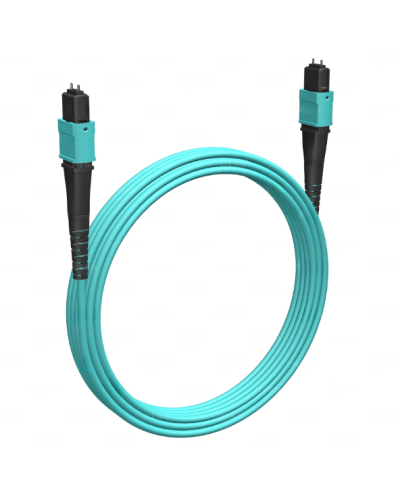 Кабельная сборка MPO(M) -MPO(M)-8 волокон 50/125 OM3, 5 m Cabeus (FOP-50-OM3-8-MPO(M)-8-MPO(M)-B-5m) в Хасавюрте Кабельные сборки (оптические) Pintop.ru