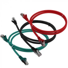 Патч-корд LSZH FTP кат.6, 15 м, синий LANMASTER LAN-PC45/S6-15-BL