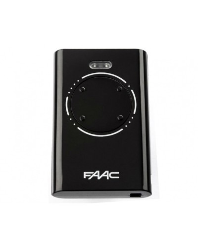 Брелок-передатчик 4-канальный Faac 7870101 (черный) в Хасавюрте Устройства радиоуправления для шлагбаумов и автоматики Pintop.ru