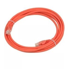 Патч-корд RJ45 - RJ45, 4 пары, UTP, категория 6, 5 м, оранжевый, LSZH LANMASTER LAN-PC45/U6-5.0-OR