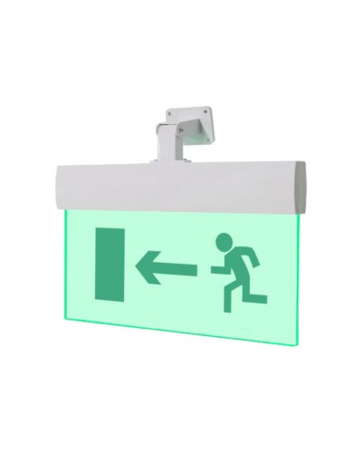 Табло М-220-УЛЬТРА Человек влево в дверь (универс. крепл.) (ИП Раченков А.В.) в Хасавюрте Оповещатели Pintop.ru