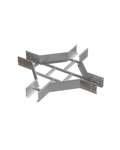 Х-разветвитель лестничный 150х500х1,2 мм HD N КМ-профиль (LXD150-500-1.2 HD N) в Хасавюрте Аксессуары для лотков Pintop.ru