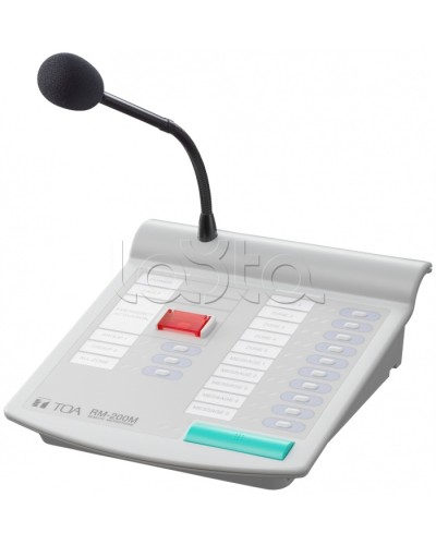 Панель микрофонная TOА RM-200M S в Хасавюрте Системы оповещения и трансляции TOA Pintop.ru