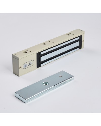 R-Lock RL-EM280-L0G - Электромагнитный замкок, 280кг, DC12/24B, цвет серый, RAL7032 (галечный серый) в Хасавюрте Электромагнитные замки Pintop.ru