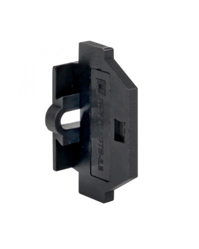 Заглушка для миниклеммы STB-2.5 (50 шт) черная EKF PROxima (ep-stb-m-2.5-black-r) в Хасавюрте Аксессуары для кабель-канала Pintop.ru