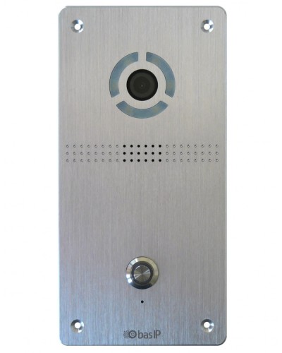 Панель вызывная BAS-IP AV-04FD SILVER в Хасавюрте Вызывные IP панели Pintop.ru