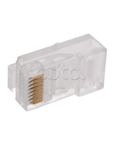 Разъём RJ-45 UTP для кабеля кат.5E ITK CS3-1C5EU в Хасавюрте Коннекторы и разъемы Pintop.ru