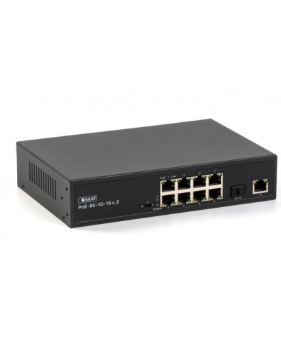 Коммутатор Бастион SKAT PoE-8E-1G-1S v.2 в Хасавюрте Коммутаторы Pintop.ru