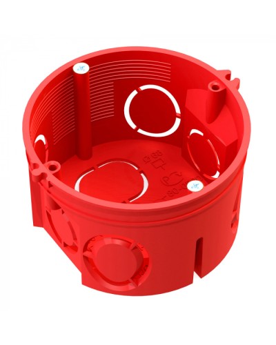 Коробка установочная 80-0501См (HF) 68х42 с саморезами без соединителя (8шт/уп) Промрукав (80-0501См) в Хасавюрте Распределительные коробки Pintop.ru