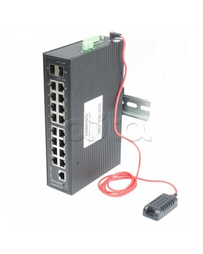 Коммутатор OSNOVO SW-81602/ILS (Port 90W, 600W) в Хасавюрте Модули SFP/XFP/GBIC Pintop.ru