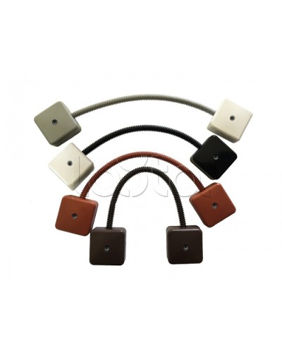 Переход гибкий Магнито-контакт УС-4х4/200 ПАШК.685552.142 (черный) в Хасавюрте Дополнительное оборудование для ОПС Pintop.ru