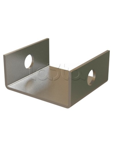 Скоба Hyperline TMS-CPF-55-25-2,0-SZ в Хасавюрте Аксессуары для лотков Pintop.ru