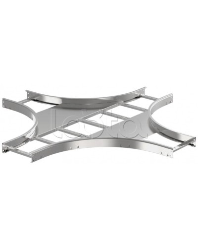 Крестовина лестничная LESTA 100х300мм R600 IEK (CKR05-4-100-300) в Хасавюрте Аксессуары для лотков Pintop.ru